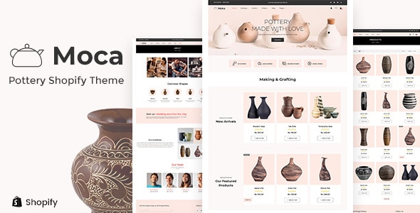 Moca - Shopify Ceramic, Handmade Artists Shop Theme Moca - Shopify Ceramic, Handmade Artists Shop Theme