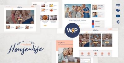 Modern Housewife | Family Blog & Magazine WordPress Theme