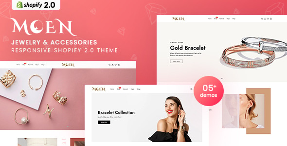 Moen - Jewelry & Accessories Responsive Shopify 2.0 Theme Moen - Jewelry & Accessories Responsive Shopify 2.0 Theme