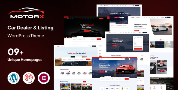 Motorx - Car Dealer & Listing WordPress Theme Motorx - Car Dealer & Listing WordPress Theme