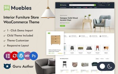Muebles - Furniture & Home Decore Store Elementor WooCommerce Responsive Theme