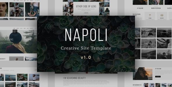 Napoli - Modern Photography Responsive HTML Template Napoli - Modern Photography Responsive HTML Template