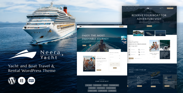 Neera - Yacht, Boat Travel & Rental WordPress Theme Neera - Yacht, Boat Travel & Rental WordPress Theme