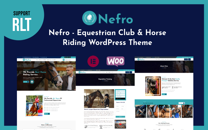 Nefro - Equestrian Club & Horse Riding WordPress Theme Nefro - Equestrian Club & Horse Riding WordPress Theme