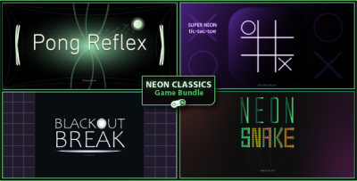 Neon Classics Game Bundle - HTML5 Game Template