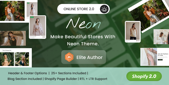 Neon - Multipurpose Shopify theme 2.0 Neon - Multipurpose Shopify theme 2.0