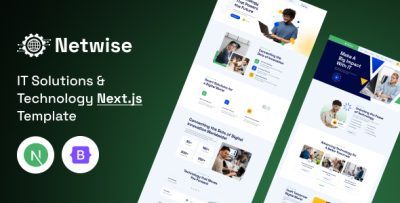 Netwise - IT Solutions & Technology Next JS Template