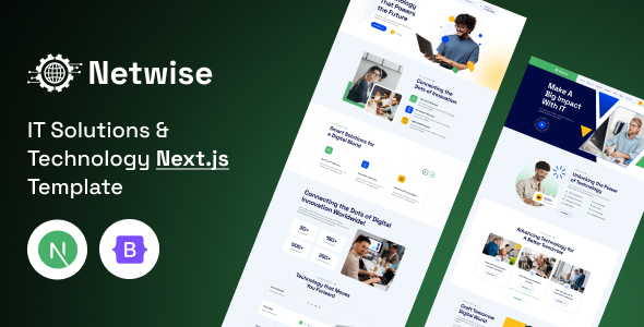 Netwise - IT Solutions & Technology Next JS Template Netwise - IT Solutions & Technology Next JS Template