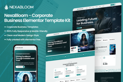 Nexabloom - Corporate Business Elementor Template