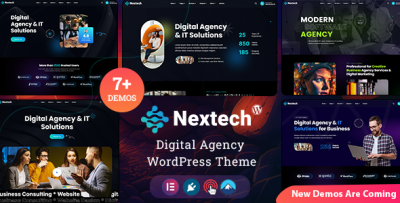 Nextech - Digital Agency Elementor WordPress Theme