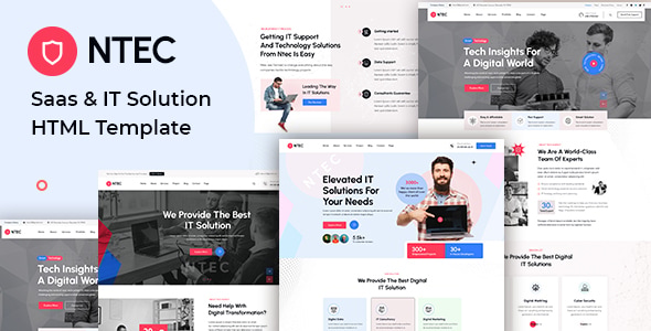 Ntec - Saas & IT Solution HTML Template Ntec - Saas & IT Solution HTML Template