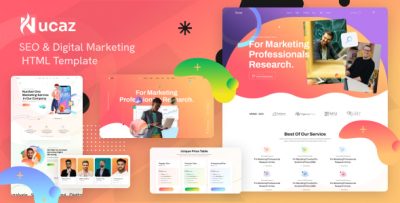 Nucaz - Digital Marketing & SEO HTML Template
