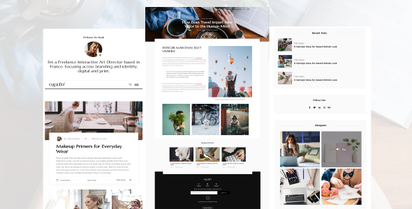 Ogato - Personal Blog Template Ogato - Personal Blog Template