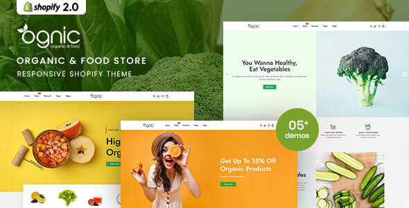 Ognic - Organic & Food Store Shopify 2.0 Theme Ognic - Organic & Food Store Shopify 2.0 Theme