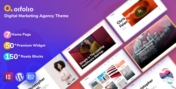 Oifolio - Digital Marketing Agency WordPress Theme Oifolio - Digital Marketing Agency WordPress Theme