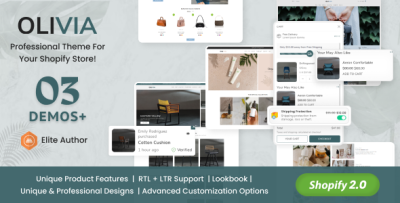 Olivia - Multipurpose Shopify Theme OS 2.0