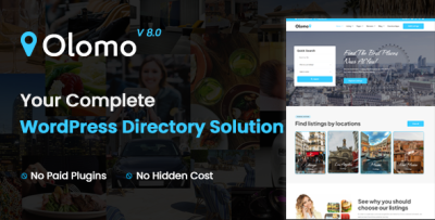 Olomo - Directory & Listing WordPress Theme