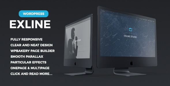 One Page Elementor WordPress Theme | Exline One Page Elementor WordPress Theme | Exline