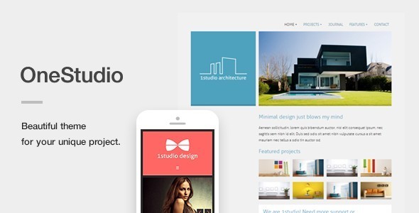 OneStudio - A Unique Responsive WordPress Theme OneStudio - A Unique Responsive WordPress Theme
