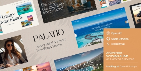 Palatio — Luxury Hotel & Resort WordPress Theme Palatio — Luxury Hotel & Resort WordPress Theme