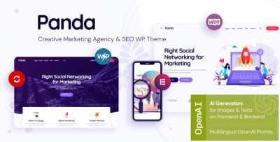Panda - Digital Marketing & Adveritsing WordPressTheme