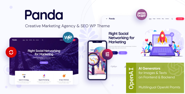 Panda - Digital Marketing & Adveritsing WordPressTheme Panda - Digital Marketing & Adveritsing WordPressTheme