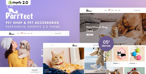Parrfect - Pet Shop & Pet Accessories Responsive Shopify 2.0 Theme Parrfect - Pet Shop & Pet Accessories Responsive Shopify 2.0 Theme