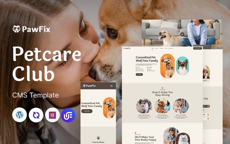 PawFix - Petcare Club Decor Multipurpose Responsive WordPress Theme PawFix - Petcare Club Decor Multipurpose Responsive WordPress Theme