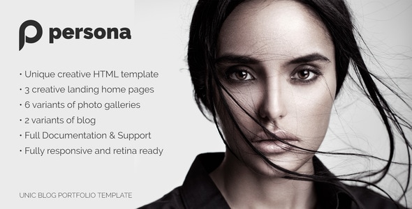 Persona - Photography HTML Template Persona - Photography HTML Template