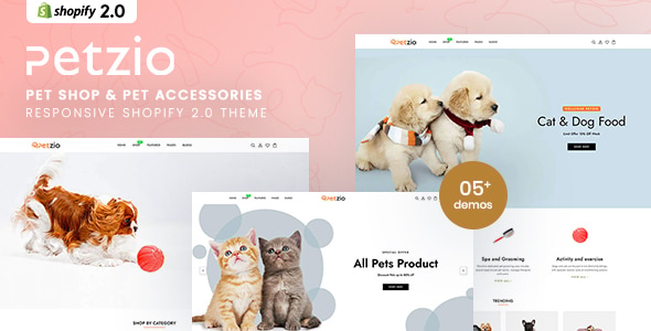 Petzio - Pet Shop & Pet Accessories Responsive Shopify 2.0 Theme Petzio - Pet Shop & Pet Accessories Responsive Shopify 2.0 Theme