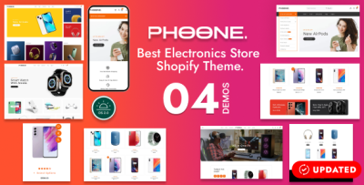 Phoone - Modern Electronics Store Shopify Theme OS 2.0