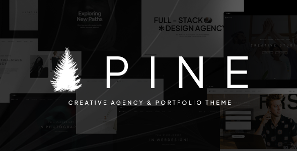 Pine - Creative Agency & Portfolio WordPress Theme Pine - Creative Agency & Portfolio WordPress Theme