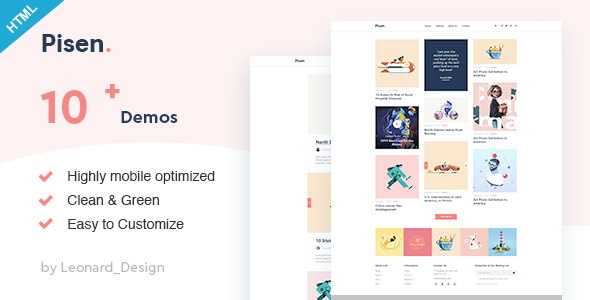 Pisend | Minimalism Blog HTML5 Template Pisend | Minimalism Blog HTML5 Template