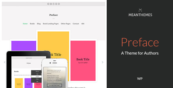 Preface: A WordPress Theme for Authors Preface: A WordPress Theme for Authors