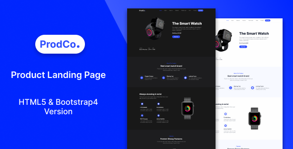 Prodco | Product Landing Page Template Prodco | Product Landing Page Template