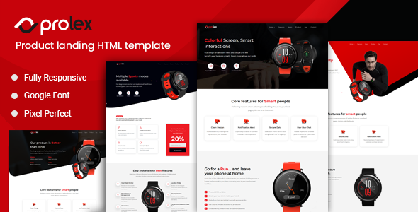Prolex - Product Landing Page Template Prolex - Product Landing Page Template