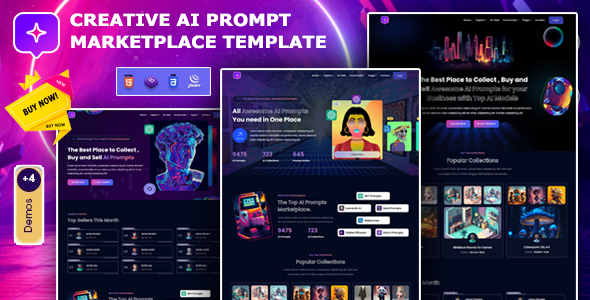 Promptly - AI Prompt Marketplace Bootstrap Template Promptly - AI Prompt Marketplace Bootstrap Template