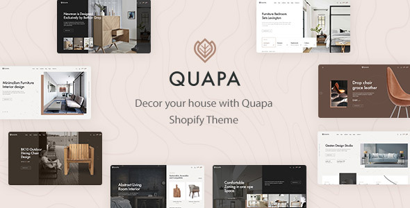 Quapa - Home Decor And Furniture Shopify Theme Quapa - Home Decor And Furniture Shopify Theme