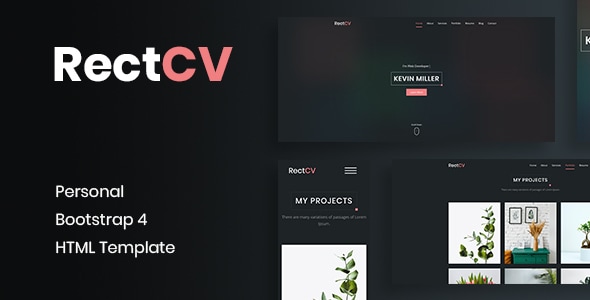 RectCV - Personal Bootstrap 4 HTML Portfolio Template RectCV - Personal Bootstrap 4 HTML Portfolio Template
