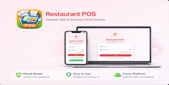 Restaurant POS SaaS – Complete Android, Web & Desktop POS System Restaurant POS SaaS – Complete Android, Web & Desktop POS System