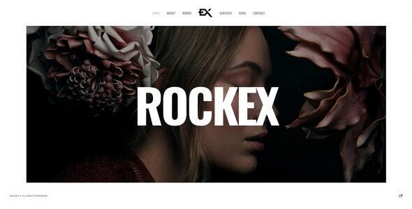 Rockex - One Page Portfolio WordPress Theme Rockex - One Page Portfolio WordPress Theme