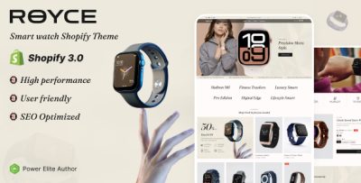 Royce | Watches Shopify Theme (Theme Block OS 3.0)