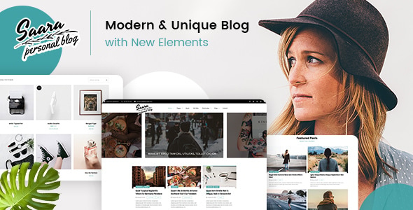 Saara - Minimal Blog WordPress Saara - Minimal Blog WordPress