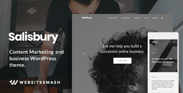 Salisbury - Content Marketing & Business WordPress Theme Salisbury - Content Marketing & Business WordPress Theme