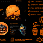 Samhain - Halloween WordPress Theme