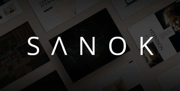 Sanok - Clean Minimalist One & Multipage WordPress Theme Sanok - Clean Minimalist One & Multipage WordPress Theme