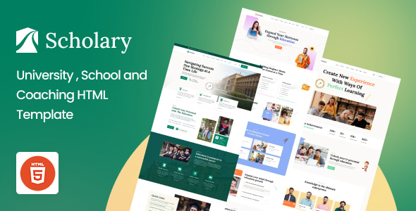 Scholary - University, School and Coaching HTML Template Scholary - University, School and Coaching HTML Template