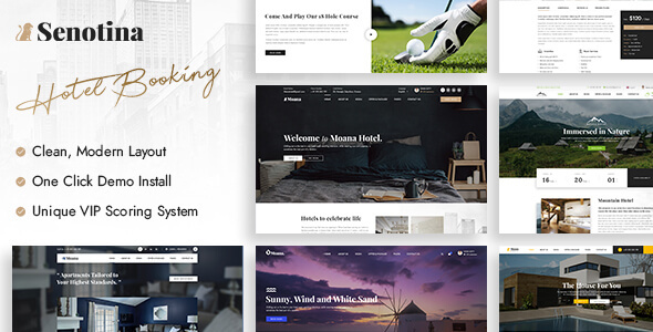 Senotina - Resort and Hotel WordPress Theme Senotina - Resort and Hotel WordPress Theme