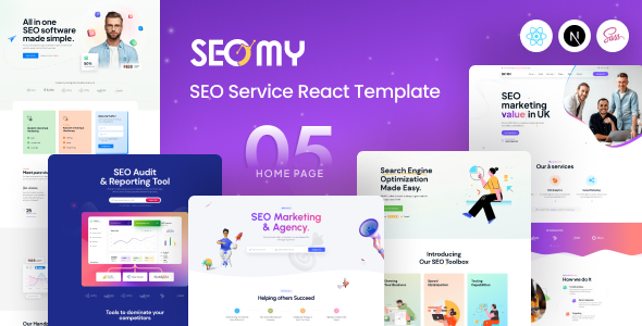 SEOMY - Digital Marketing & SEO Agency React Next js Template SEOMY - Digital Marketing & SEO Agency React Next js Template