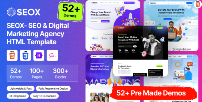 SEOX - SEO & Digital Marketing Agency HTML Template